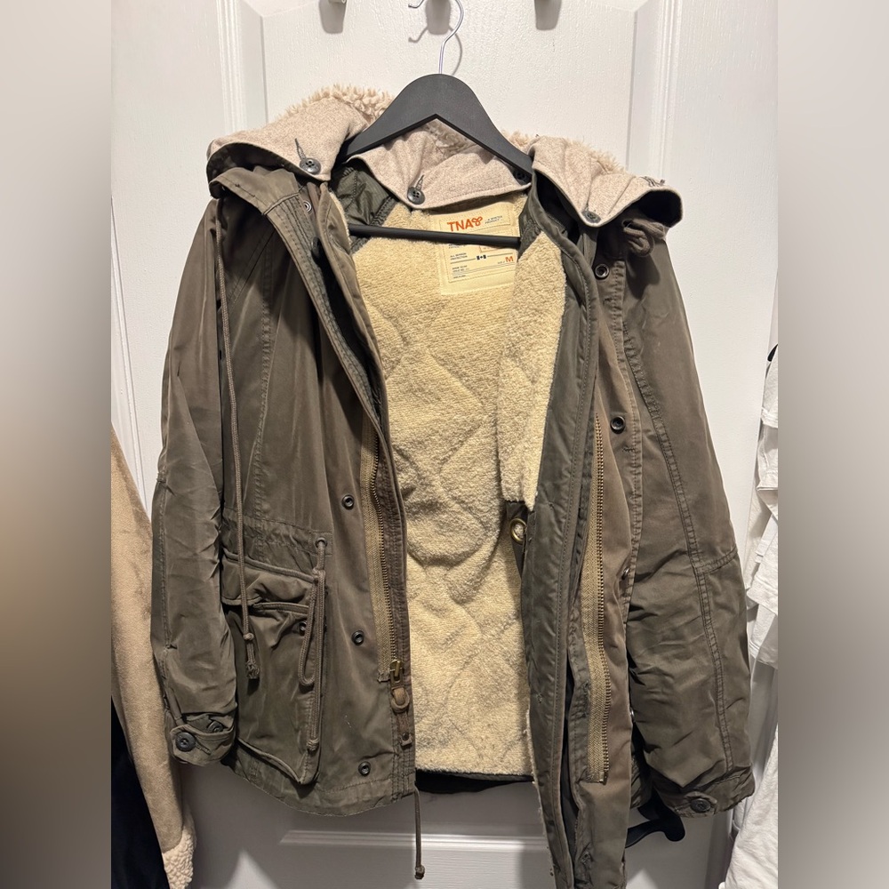 Aritzia TNA military style jacket